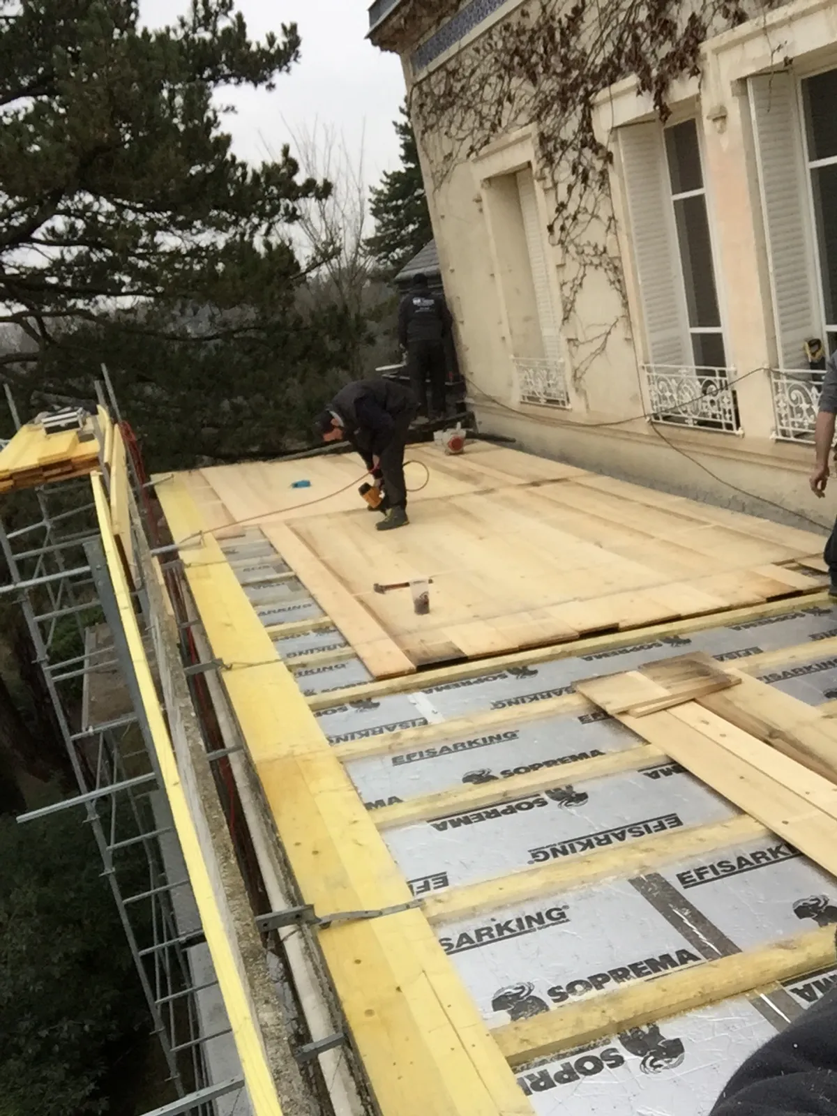 Chantier KUBETOIT : Isolation de toiture - Saint-Cyr-au-Mont-d'Or