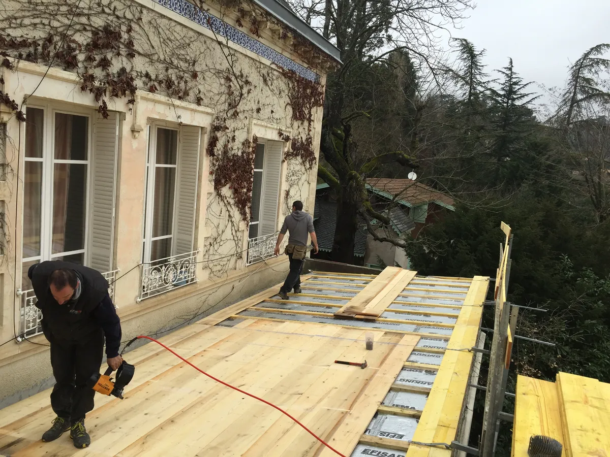 Chantier KUBETOIT : Isolation de toiture - Saint-Cyr-au-Mont-d'Or