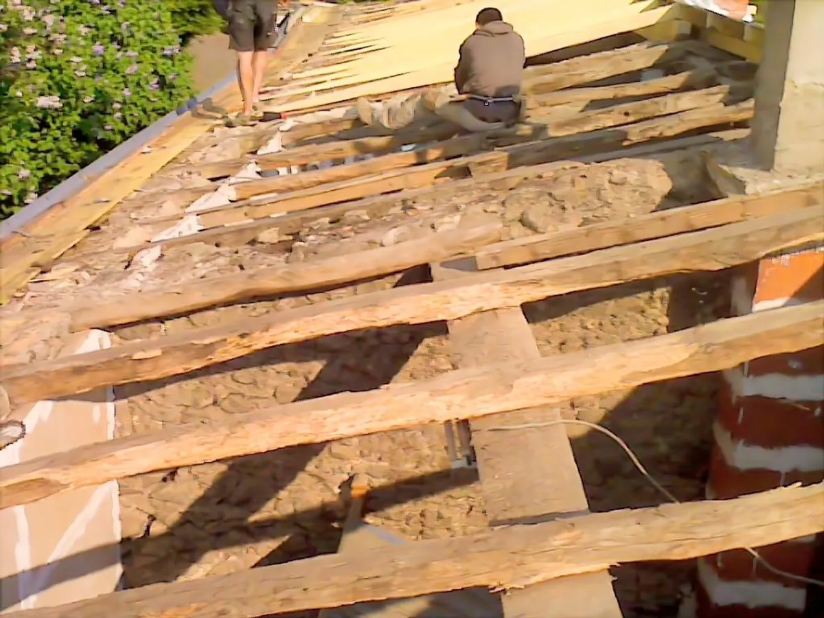 Chantier KUBETOIT : Rénovation charpente - Ternand